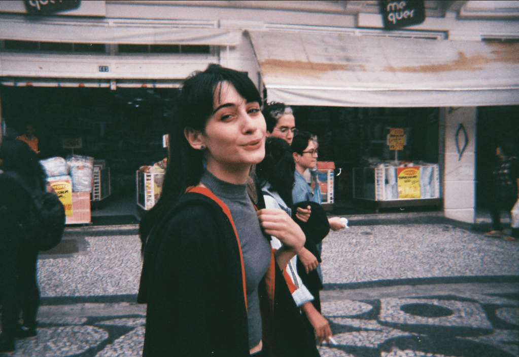 Mid-smirk, mid-revolution